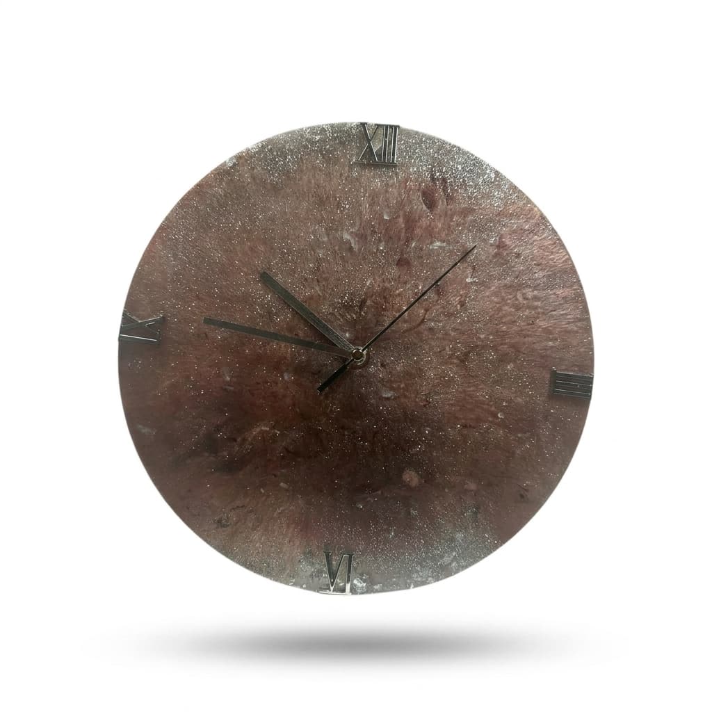 Lunar Eclipse Resin Clock