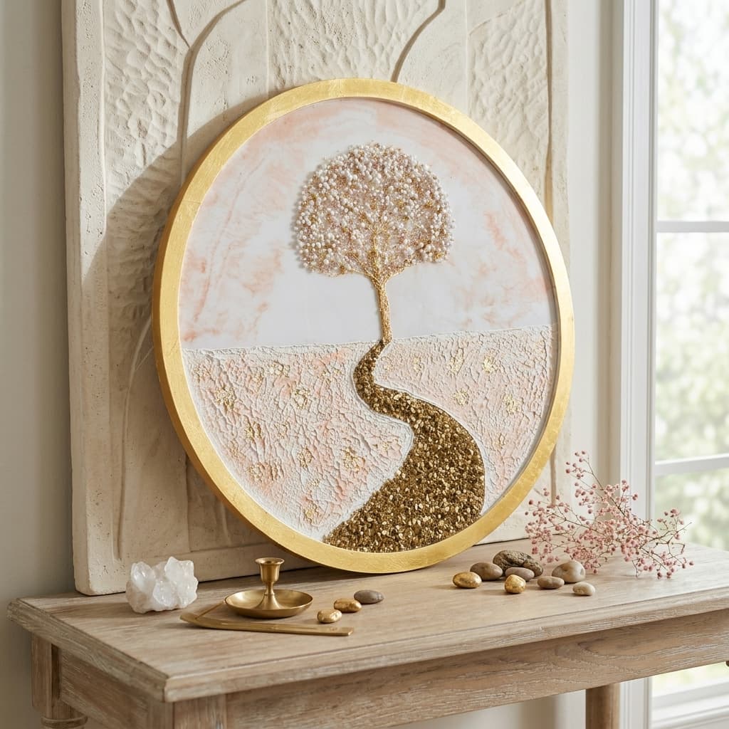 Golden Blossom Wall CDecor