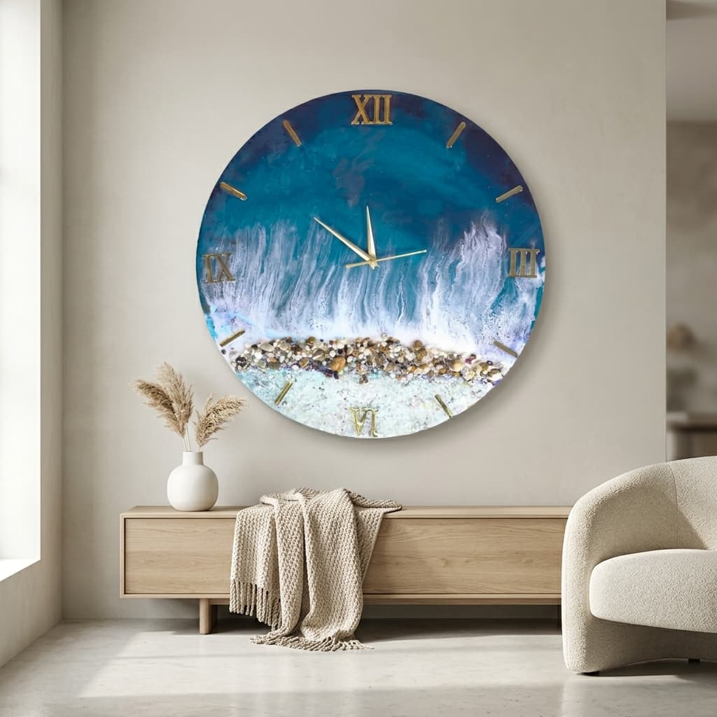 Ocean's Edge Coastal Clock