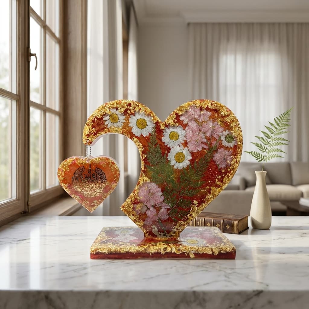 Entwined Hearts Keepsake Sculpture