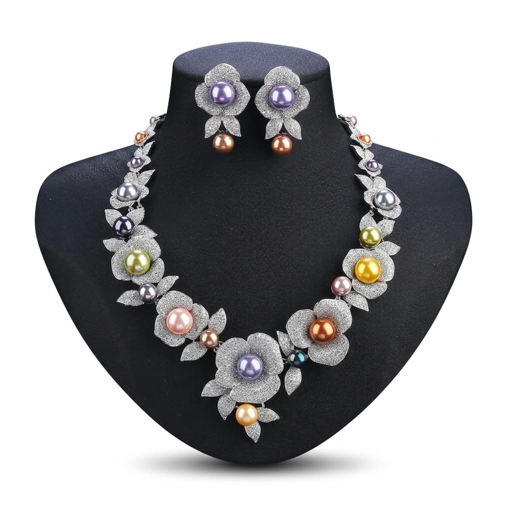 Petal Symphony Jewelry Set