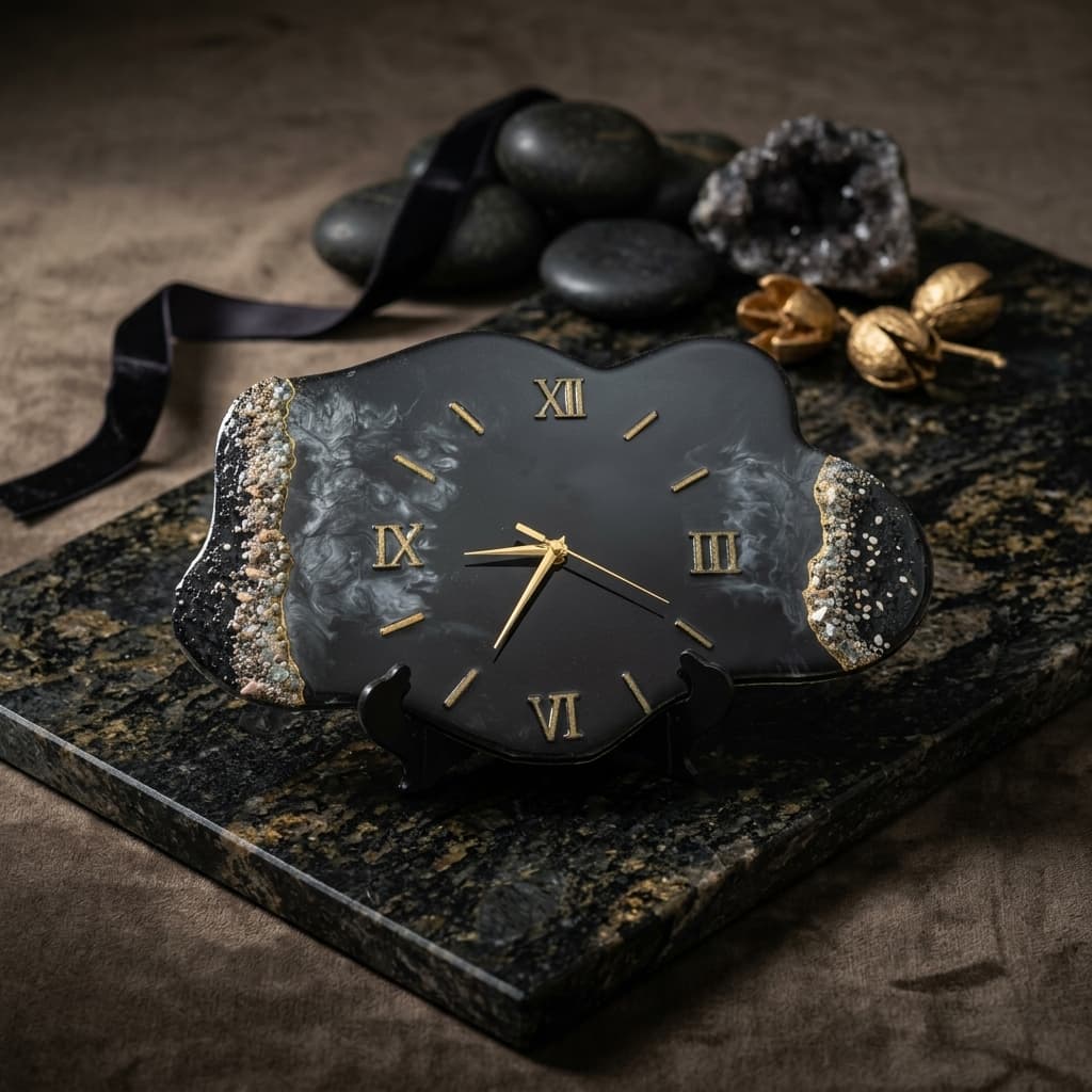 Eclipse Elegance Wall Clock